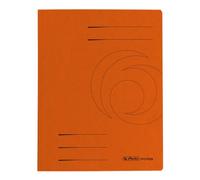 Herlitz Colorspan 11094687 - Lote de 10 carpetas (DIN A4), color naranja