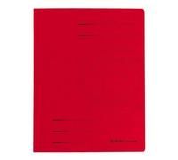 Herlitz Colorspan 11094695 - Lote de 10 carpetas (DIN A4), color rojo
