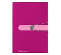 Herlitz Easy Orga - Paquete de 12 carpetas, rosa