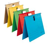 Herlitz - Lote de carpetas colgantes (5 unidades, A4),