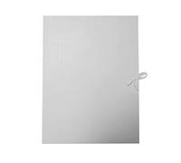 Herlitz® Maletín de archivos A4 con dibujo atado | Protección organizadora de carpetas | Etiqueta práctica | Universal | Para el trabajo, la oficina, estudios escolares, color blanco