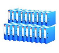 Herlitz maX.File Nature Plus 10841393 - Carpeta (A4, 8 cm, con etiqueta encolada, 20 unidades), color azul