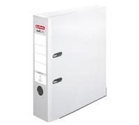 Herlitz MaxFile - Archivador de anillas A4 con palanca, blanco