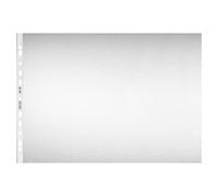 Herlitz Pack - Paquete de 10 portafolios de plástico A3, transparente