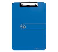 Herlitz Portapapels A4, de alta calidad, mecanismo de cierre y ojal para colgar, FSC Mix, Azul, para azafatas restaurantes de ferias 11226396