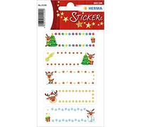 Herma 15190 pegatinas de navidad, little rudolph (10 pegatinas, papel,