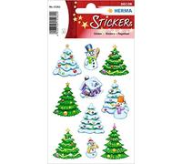 Herma 15262 pegatinas navideñas (30 pegatinas, papel mate) autoadhesi
