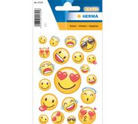Herma 15325 pegatinas hinchadas para niños, sonrisa feliz (19 pegatin