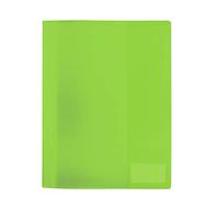 HERMA 19494 - Carpeta archivadora, A4, transparente, juego de plástico resistente y fácil de limpiar, con etiqueta de etiquetado, 3 carpetas transparentes de película de polipropileno, color verde
