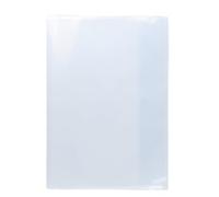 HERMA 19601 Fundas para cuadernos A4 transparentes, fundas de polipropileno resistente, lavable y extragrueso, juego de fundas transparentes para cuadernos escolares, incoloro