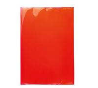 HERMA 19607 - Juego de 10 fundas para cuadernos, tamaño A4, transparente, de polipropileno resistente, fácil de limpiar y extragruesa, juego de fundas transparentes para cuadernos escolares, color