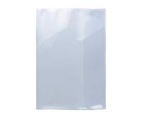 HERMA 19610 Fundas para cuadernos A5, transparentes, 10 unidades, de lámina de polipropileno resistente, fácil de limpiar y extragruesa, juego de fundas transparentes para cuadernos escolares,
