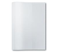 HERMA 19898 Fundas A6 de alta transparencia, 10 unidades, de polipropileno resistente y fácil de limpiar, juego de fundas transparentes para cuadernos escolares, incoloro