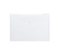 HERMA 20068 - Carpeta para documentos A4 (5 unidades), color blanco transparente, con cierre de presión, sobre de plástico para escuela, universidad, oficina, viajes