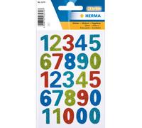 Herma 3279 - pegatinas con números, diseño de purpurina