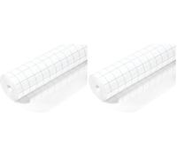 HERMA 7003 Forro para Libros En Rollo, Transparente, (3 m x 40 cm, Autoadhesivo, Brillante) (Paquete de 2)