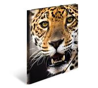 Herma Carpeta de dibujo 7137 – Leopardo, A4, plástico resistente, impresión interior