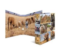 Herma archivador de anillas con palanca animales con motivo animales a