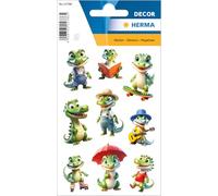 HERMA Pegatinas de cocodrilo, pegatinas de animales para niños y niños pequeños, pegatinas para niños con diseño de cocodrilo para álbum de pegatinas, álbum de recortes, álbum de fotos, regalo,