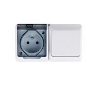 Hermes Conector de escalera + enchufe IP44 GNT 0327-11 elektro-plast nasielsk 5901130482696