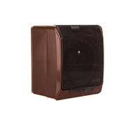 HERMES Enchufe individual con tapa transparente marrón 2P + Z IP44 0321-05 elektro-plast nasielsk 5901130483051