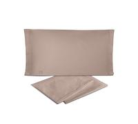 hermet Laura Biagiotti - Juego de sábanas para Cama de una Plaza y Media, de Color Liso, de percal, 100% algodón, Juego de sábanas de 3 Piezas, sábana encimera + sábana Bajera Ajustable + Funda de