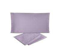 hermet Laura Biagiotti - Juego de sábanas para Cama Individual de percal 100% algodón, Lila, sábana encimera + sábana Bajera Ajustable + Funda de Almohada