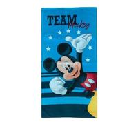 hermet Mickey Mouse - Toalla de Playa de Rizo, 100% algodón, 70 x 140 cm, Producto Oficial