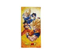 hermet, Toalla de Playa Dragon Ball, 70 x 140 cm, Toalla de Playa o Piscina, 100% algodón Suave, práctica y Ligera