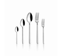 Hermia Juego de Cubertería CUT01 de 60 Piezas en Acero Inoxidable Plata