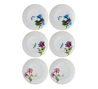 Hermia Juego de Platos de Servicio DNR0066, 6 piezas, Multicolor