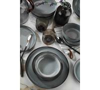 Hermia Vajilla de 16 piezas en Porcelana Turquesa MOD16YS730P01