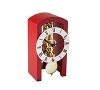 Hermle 23015-360721 - Reloj de Mesa, diseño de Esqueleto, Color Rojo