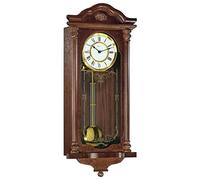 Hermle Reloj de Pared de Cuarzo-Regulateur Nogal - 4/4 Westminster-Golpe - 1/2 Horas BiM-Bam-de