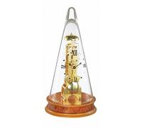 Hermle Uhrenmanufaktur - Reloj de Mesa (Cristal, 18 x 35 cm), diseño de Cerezo