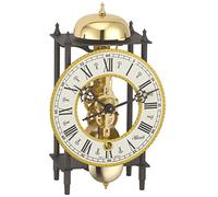 Hermle Uhrenmanufaktur - Reloj de Mesa (Hierro Forjado, 24 x 13 x 9,5 cm), Color Negro y Dorado