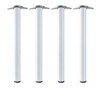 HERRAJES ALK Juego de 4 Patas Neiva Acero Blanco 71 cm