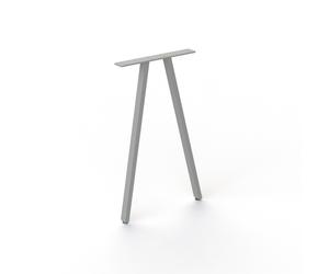 HERRAJES ALK Pata Metálica Anek Gris 418x720 mm
