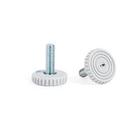 Herrajes Alk Pie Nivelador Ø30 M8x24 Plástico Gris