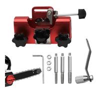 Herramienta Afiladora de Cadena de Motosierra - con Accesorios Afilado Rápido - Kit Afilador Universal para Motosierra,para Reparación Mantenimiento Corte Carpintería Tala Forestal