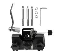 Herramienta afiladora de cadena de motosierra, portátil con accesorios incluidos, kit de plantilla afiladora manual para motosierra, para reparación, mantenimiento de corte de madera y leñado