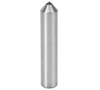 Herramienta cónica de muela abrasiva de un solo punto de tocador de diamante de 10 mm, 0,4 quilates con vástago de acero al carbono
