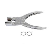 Herramienta cortadora de disco de celda de moneda de mano for uso en laboratorio, herramienta de perforación manual con troquel cortador opcional (6-19 mm) for fabricación(Circular hole die dia16mm)