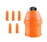 Herramienta Cosechadora De Pulgar | Silicona Alimentaria Anticorte | Protector Dedos Cosechador - Para Uso En Hogar, Aire Libre, Camping, Jardín, Verduras, Pimientos, Ajos Y Frutas