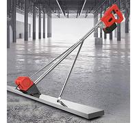 Herramienta de acabado de hormigón inalámbrica, regla vibratoria eléctrica de 6000 rpm para nivelar superficies, acabado de cemento alimentado por batería, 150 cm de longitud