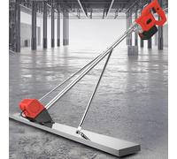 Herramienta De Acabado De Solera De Superficie De Hormigón De 59 ", Kit De Cuchilla De Regla De Nivelación Vibratoria De Cemento Con Batería De 6000 Rpm, Herramienta Eléctrica Inalámbri(Size:1Battery)
