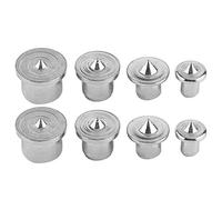 Herramienta de alineación de pasadores de madera con centro de pasadores Marcador de colocación de espigas preciso disponible en tamaños de 6 mm, 8 mm, 10 mm y 13 mm para una (Solid)