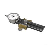 Herramienta de alineación de sierra de mesa de precisión con indicador de esfera, plantilla profesional de calibración para carpintería, puntas endurecidas de 130 a 220 mm