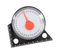 Herramienta de búsqueda de ángulo de calibre transportador digital, inclinómetro alto para medir el nivel de inclinación de la pendiente, medidor de nivel acrílico de -90 grados para ingeniería de