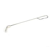 Herramienta de ceniza de acero inoxidable para Kamado Joe Classic | Acero inoxidable resistente, diseño integrado, sin soldaduras, larga vida útil